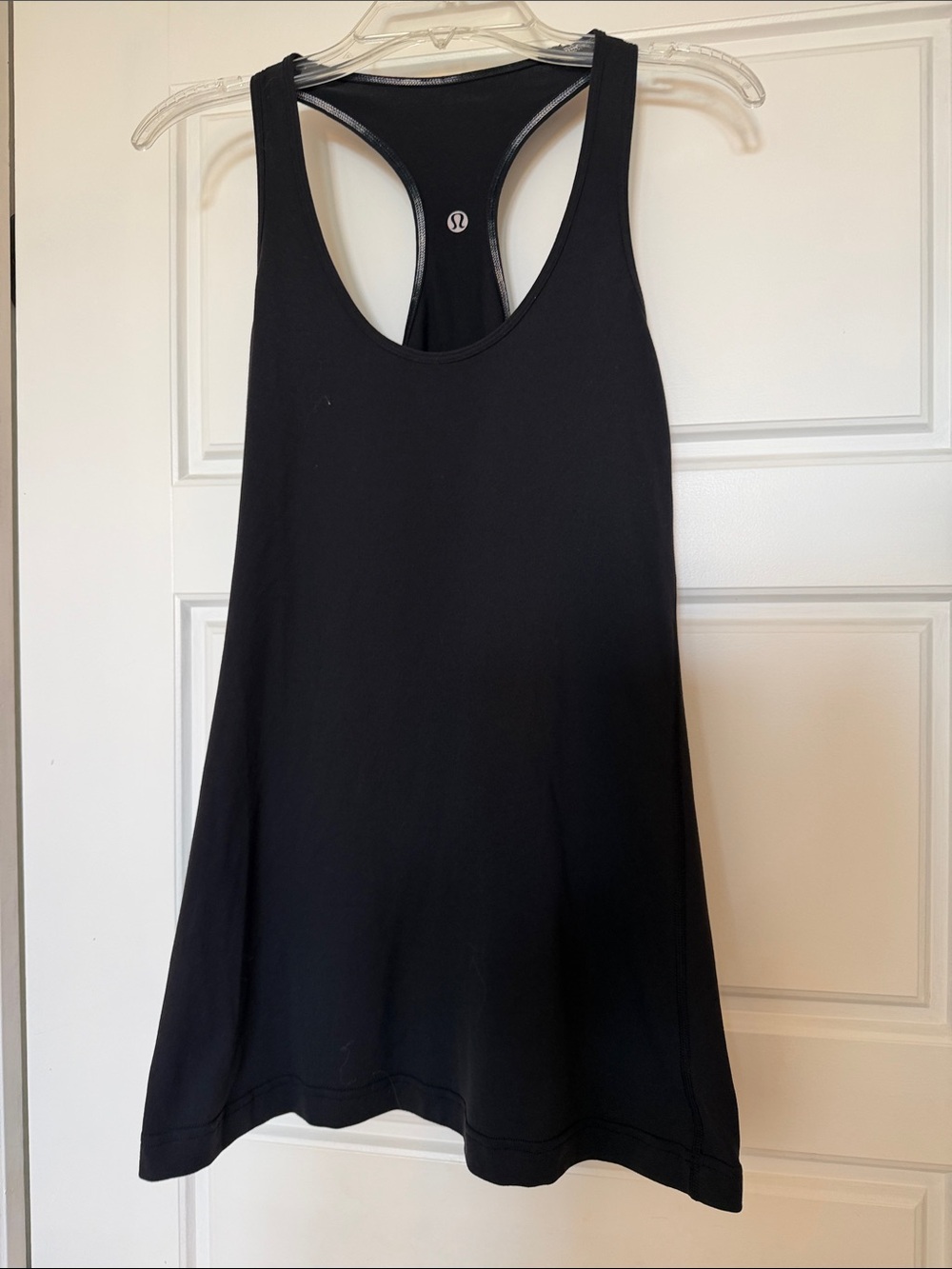lululemon athletica Black A-Line Racerback Tank